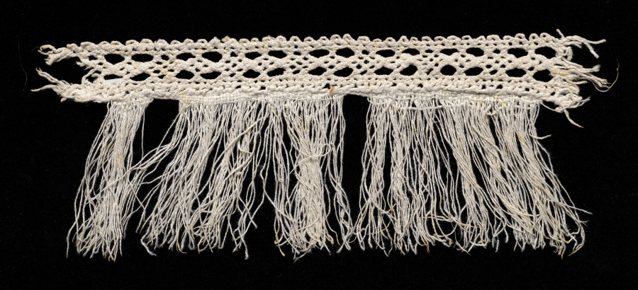 Lace Insertion with Fringe