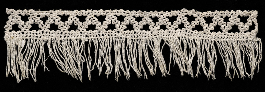 Lace Insertion with Fringe
