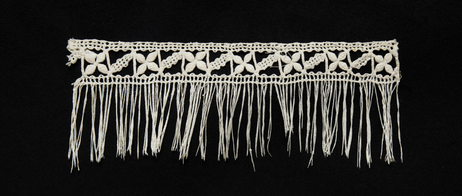 Lace Insertion with Fringe