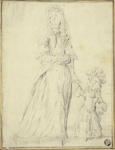 Lady and Child