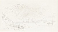 Lake in a Mountainous Landscape