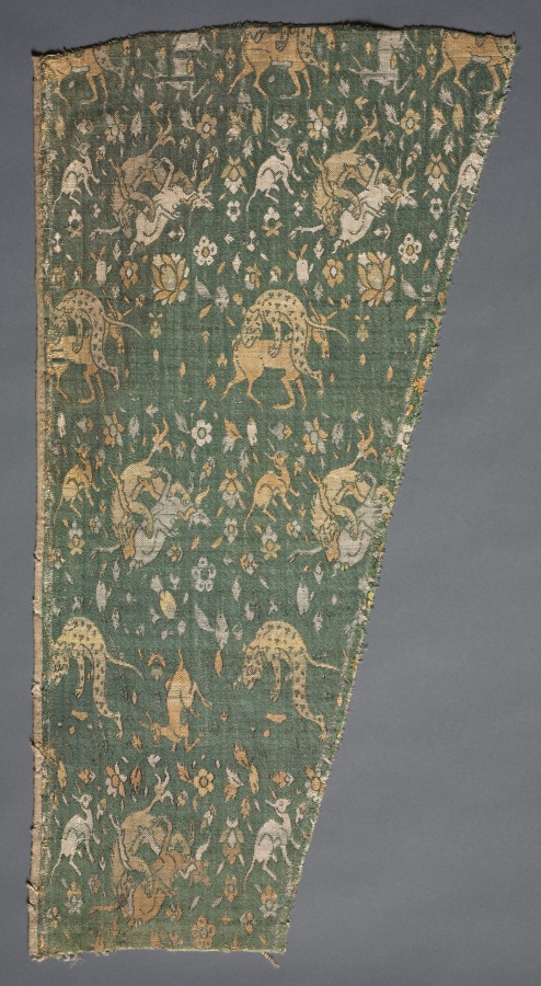 Lampas with scenes of wild animals