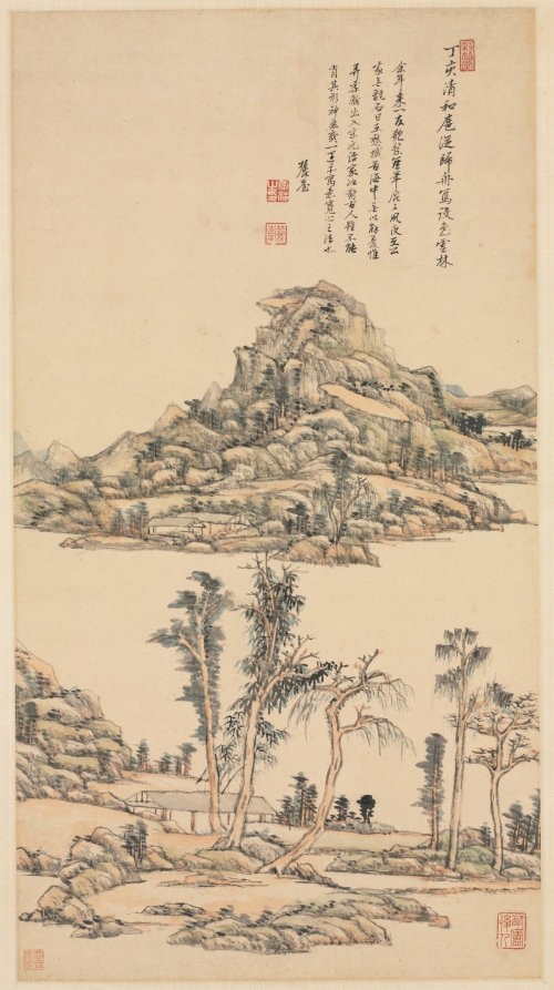Landscape after Ni Zan