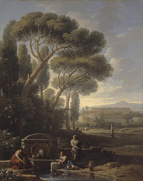 Landscape in Latium