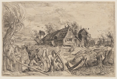 Landscape with a Farmhouse