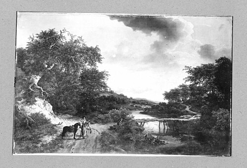 Landscape with a Footbridge