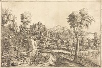 Landscape with a Vineyard