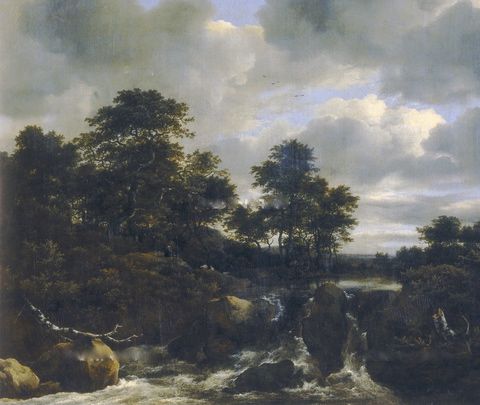 Landscape with a Waterfall