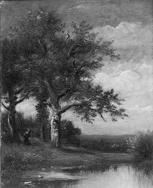 Landscape with Oaks