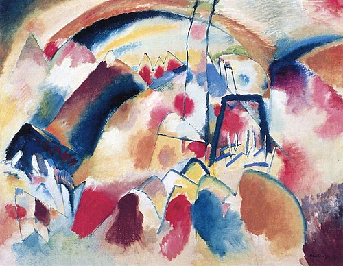 Landscape with Red Spots