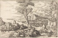 Landscape with Three Men