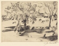 Landschaft mit Kühen (Landscape with Cows)