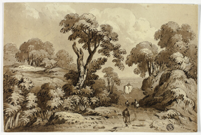 Lane Scene, Dorking