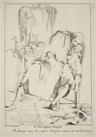 Le Perruquier fatigué (The Tired Wigmaker)