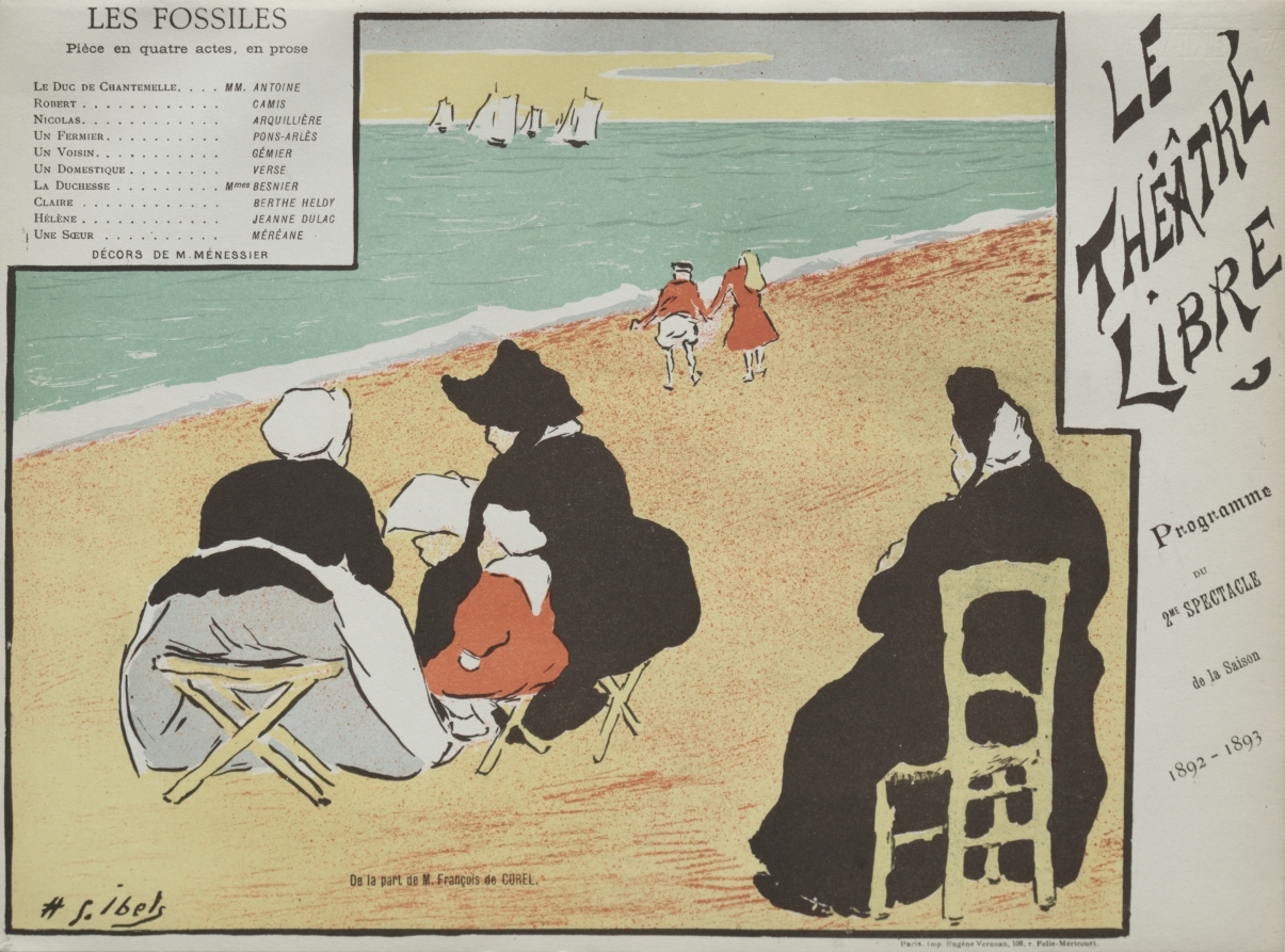 Les Fossiles (Program from Théâtre Libre)
