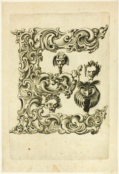 Letter E
