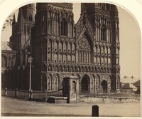 Lichfield Cathedral from the North-West
