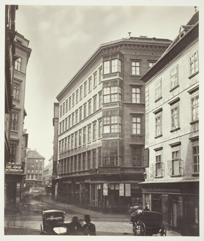 Lichtensteg No. 2, Zinshaus des Herrn A. Denk