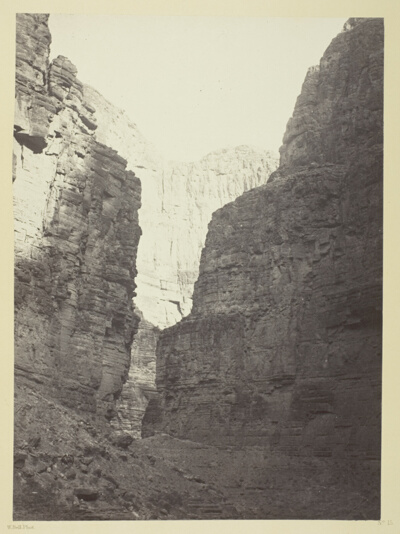 Limestone Walls Kanab Wash, Colorado River