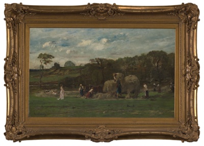 Loading Hay