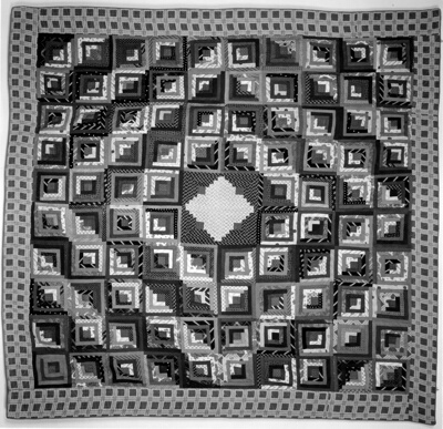 "Log Cabin" Quilt