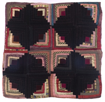 "Log Cabin" Quilt Block