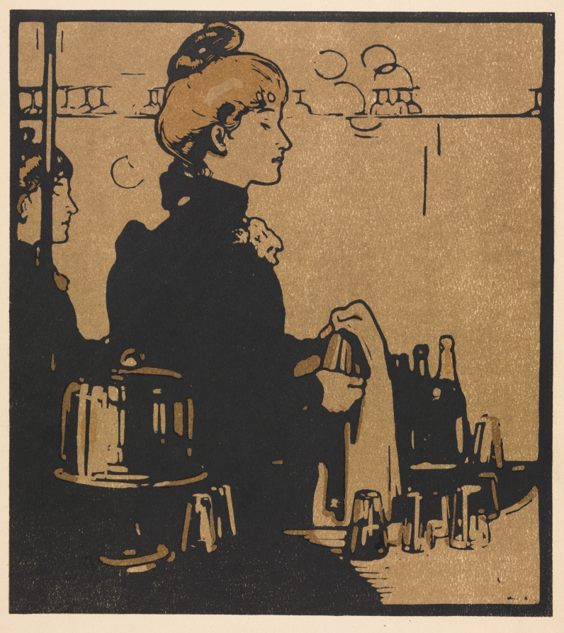 London Types: Barmaid