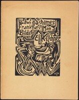 Ludwig Schames Frankfurt a Main Bilder von E L Kirchner (Ludwig Schames Frankfurt a Main Pictures by E L Kirchner)
