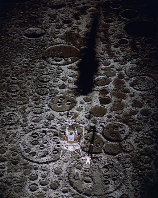 Lunar Landing Research Facility and Model