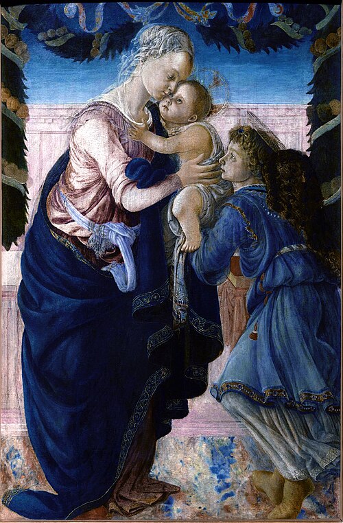 Madonna and Child with an Angel