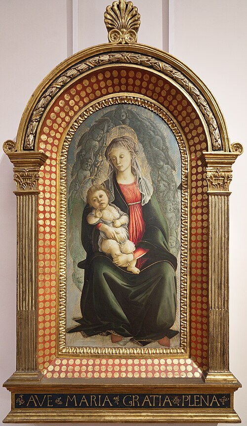 Madonna in Glory with Seraphim