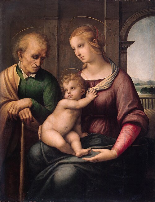 Madonna with Beardless Saint Joseph
