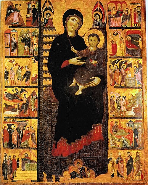 Madonna with child
