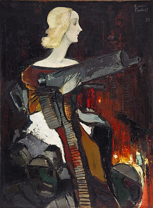 Madonna with Machine Gun