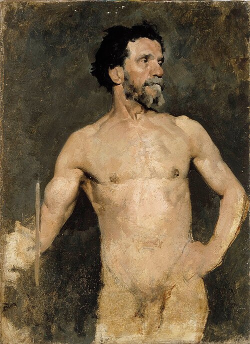 Male Model, Study