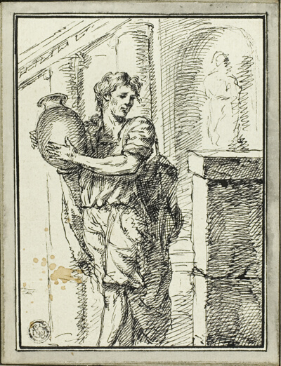 Man Holding Jar