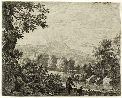 Man with a Dog