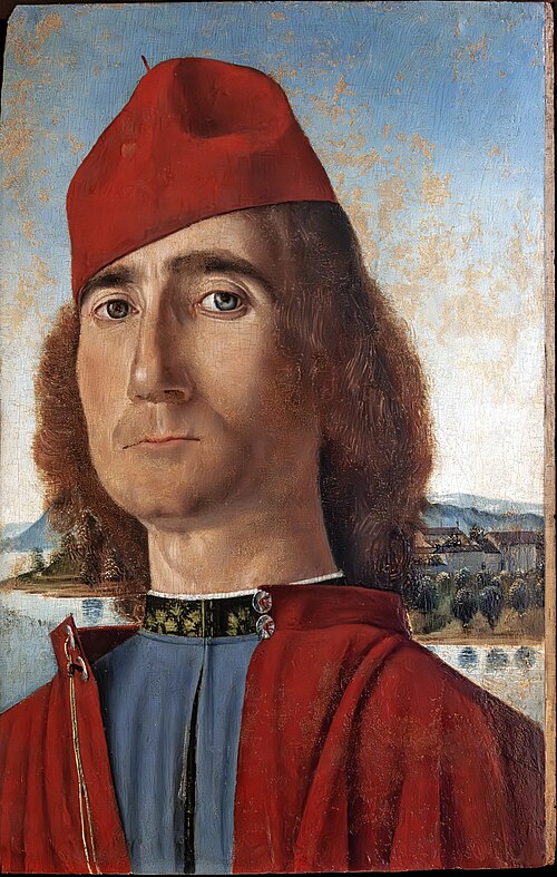 Man with Red Hat