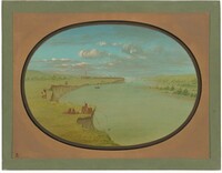 Mandan Village - A Distant View