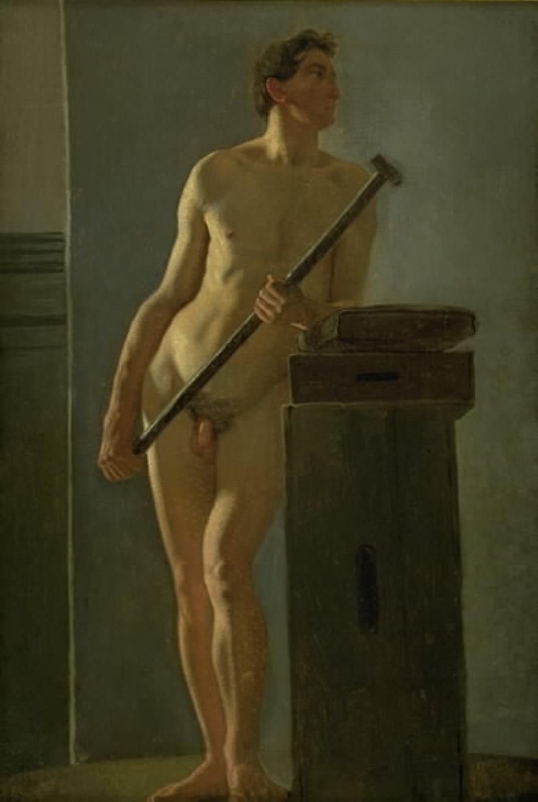 Mandlig model