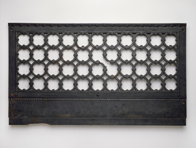 Marquette Building: Elevator Grille Base