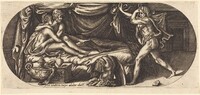 Mars and Venus Surprised by Vulcan