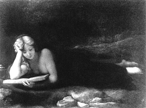 Mary Magdalene reading