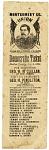 McClellan Ballot, 1864