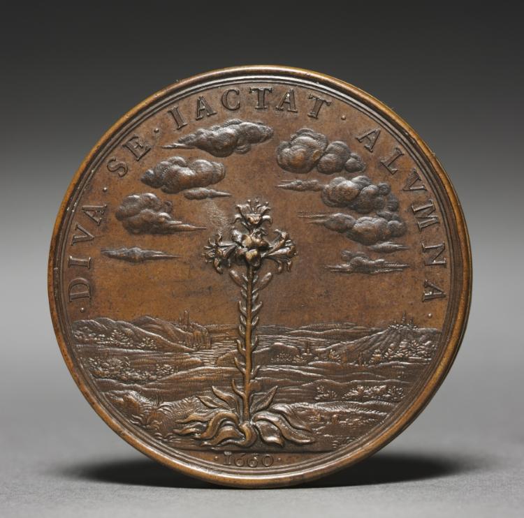 Medal of Anne of Austria (reverse)