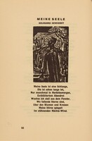 Meine Seele (My Soul) (headpiece, page 52) from Georg Heym: Umbra Vitae (Georg Heym: The Shadow of Life)