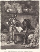 Mephisto Appears to Faust
