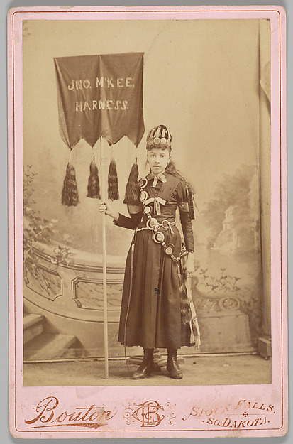 [Merchants' Carnival Portrait: Jno. M'Kee Harness, Sioux Falls, South Dakota]