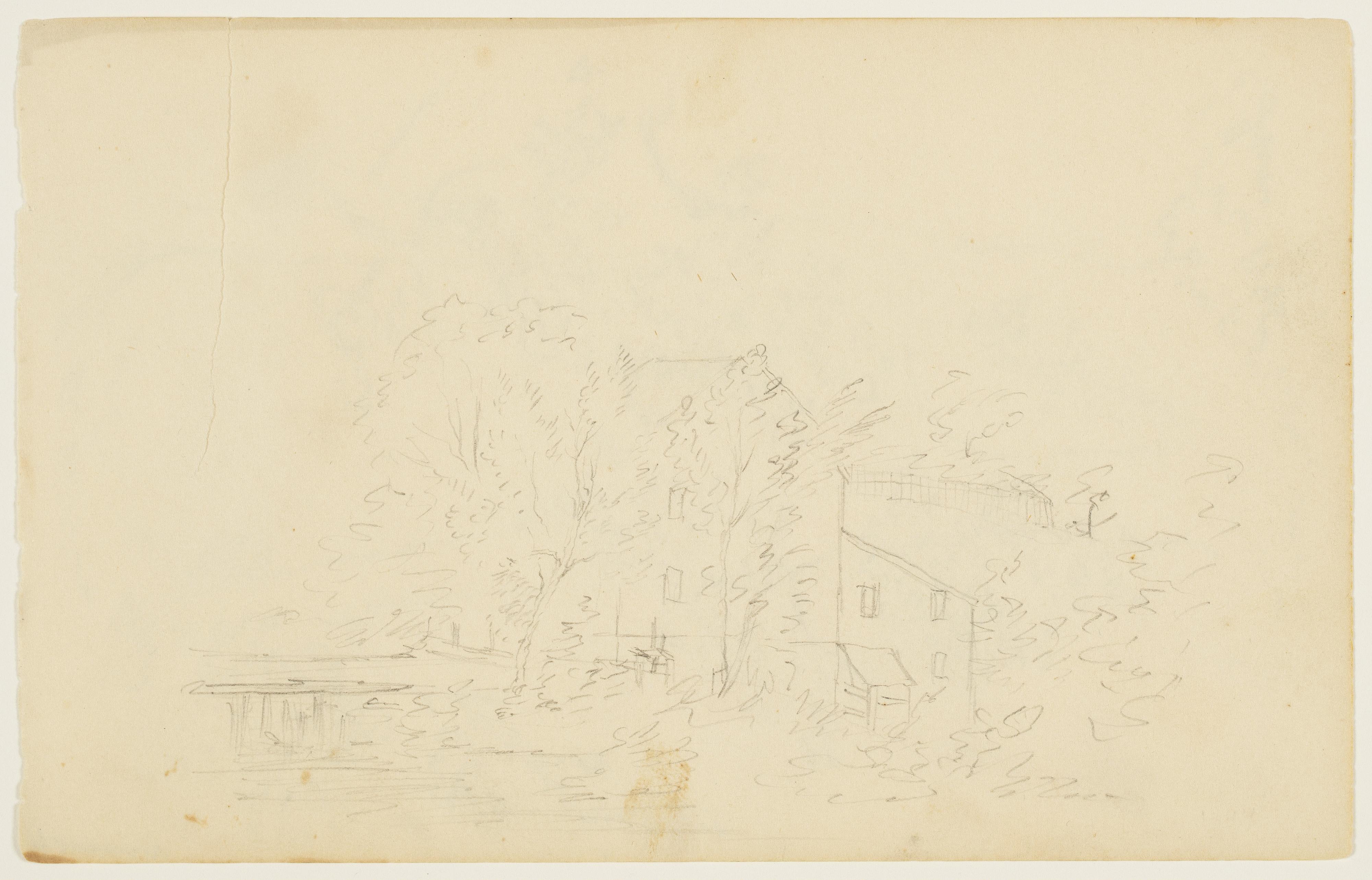 Mill by a Stream