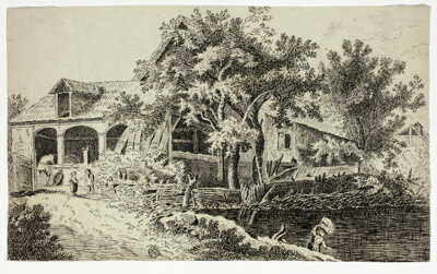 Mill by the Stream